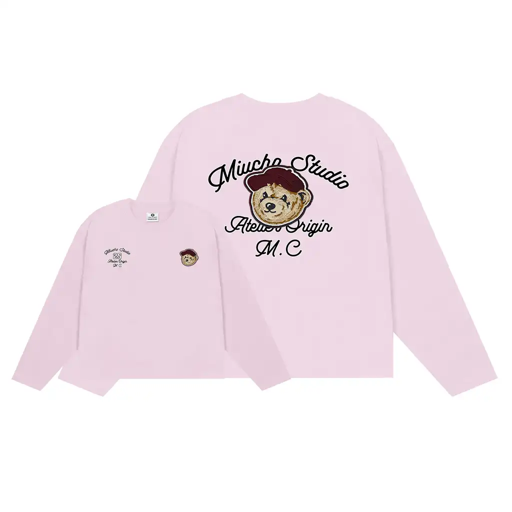 Áo thun form boxy tay dài Miucho Studio cotton 2 chiều dày dặn thoáng mát cổ tròn in mix 2703_thumbnail_11