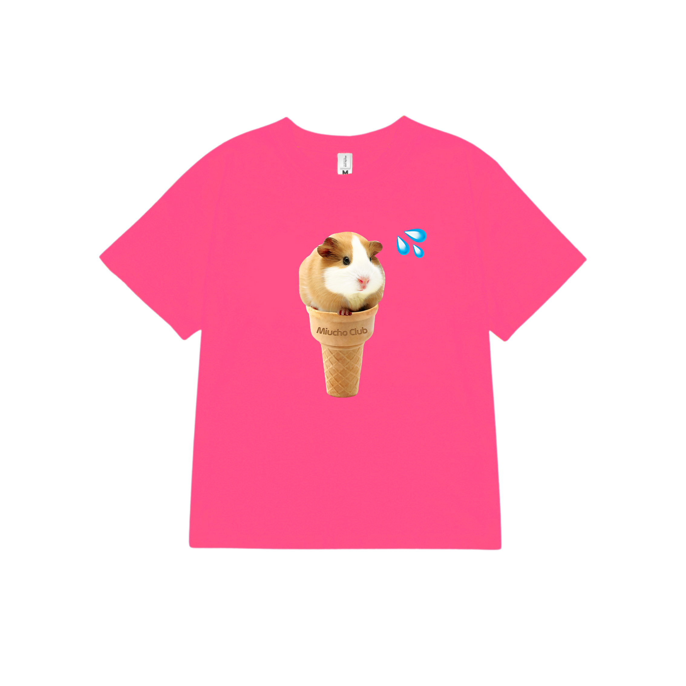 Áo Thun baby tee form ôm ABD1346 Miucho vải cotton co giãn in mix_thumbnail_16