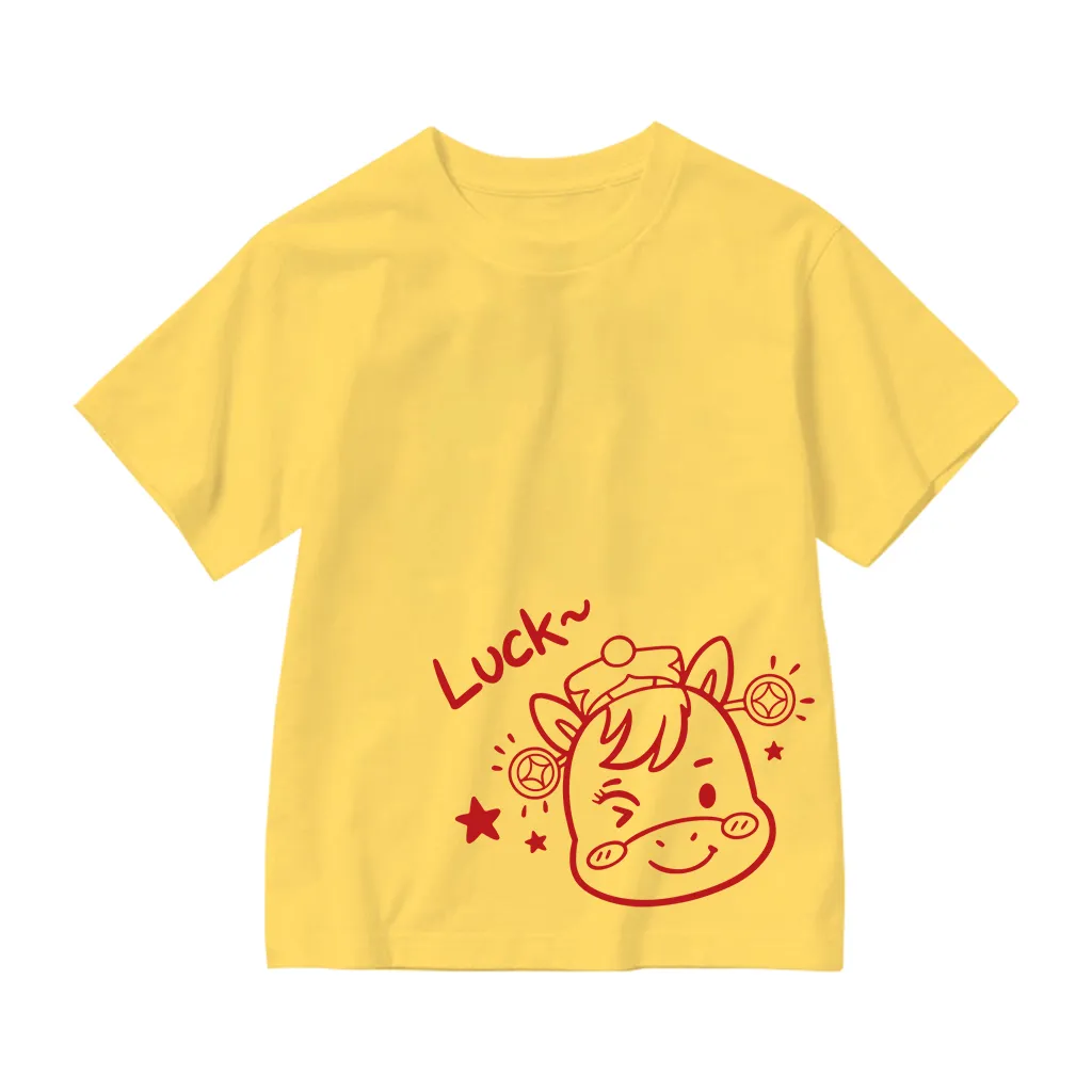 Áo thun bé gái Kado vải cotton thoáng mát hình ngựa hoạt hình đáng yêu 2954_thumbnail_0