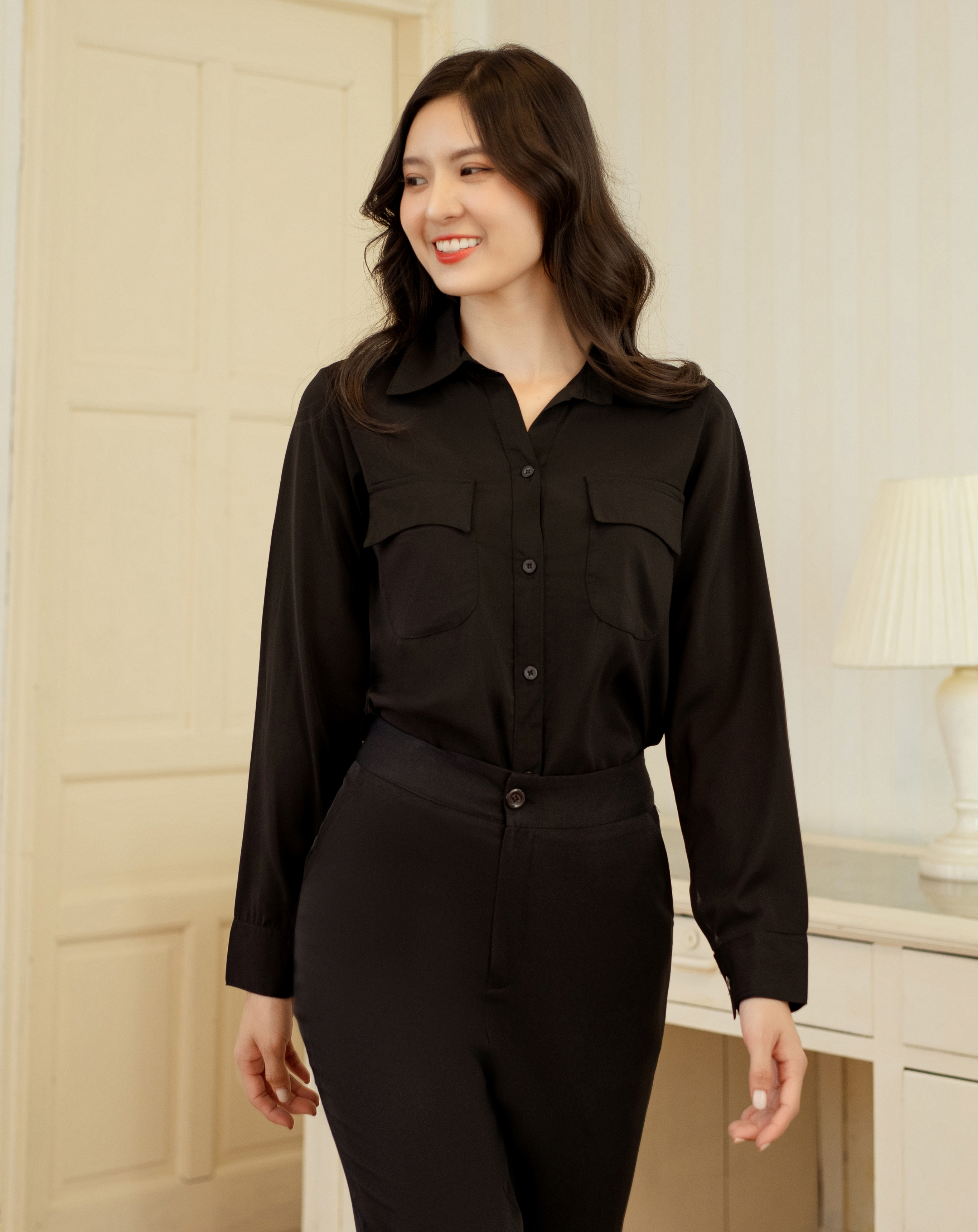 Sơ mi form dài xẻ eo cao xinh xắn_thumbnail_35