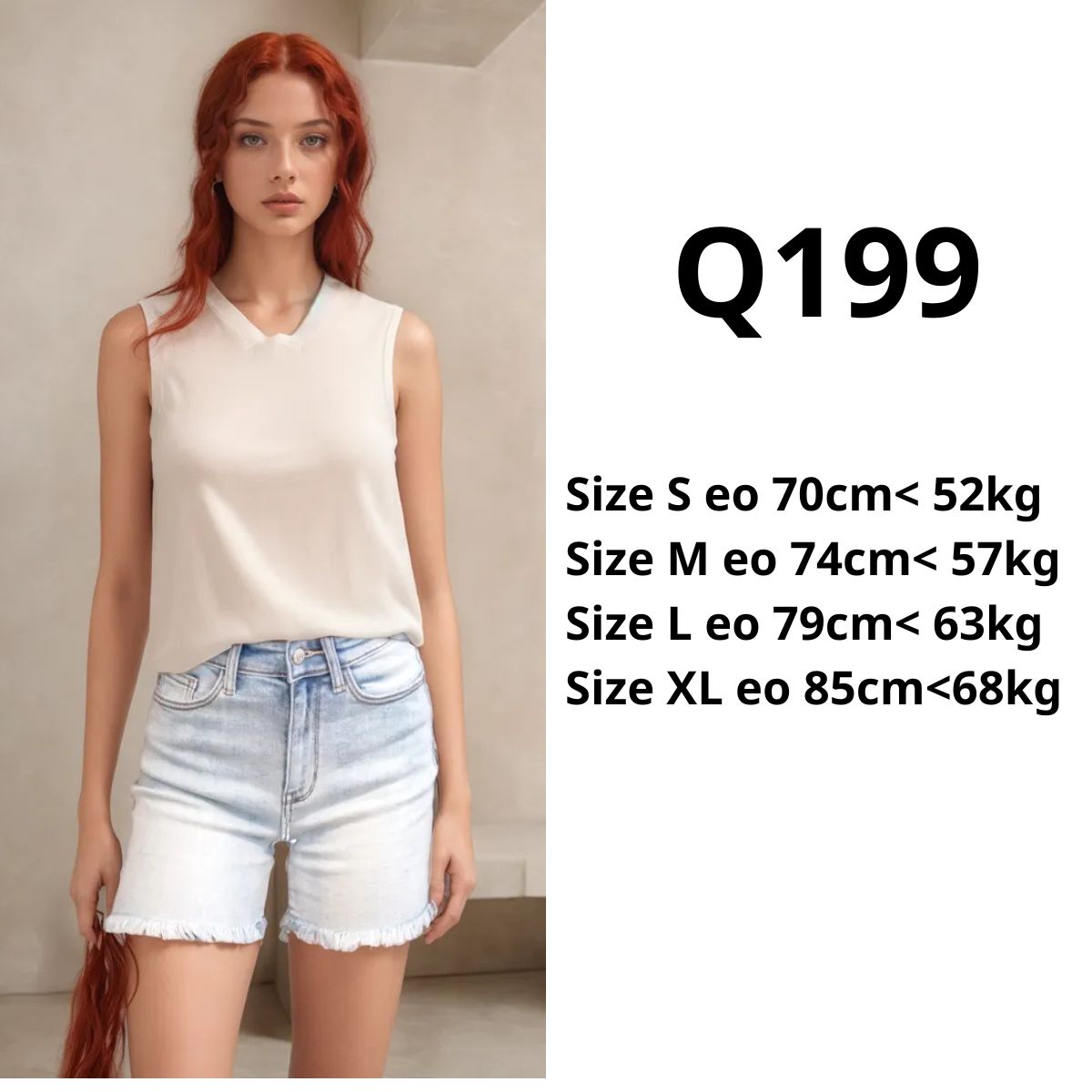 Q199 Đùi lai tua