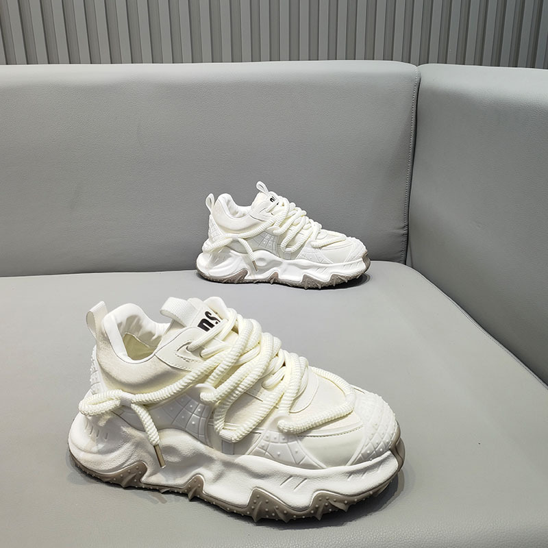 GA337 - Giày thể thao nam đế dày lót lông giữ ấm phong cách thời trang mùa đông 2024