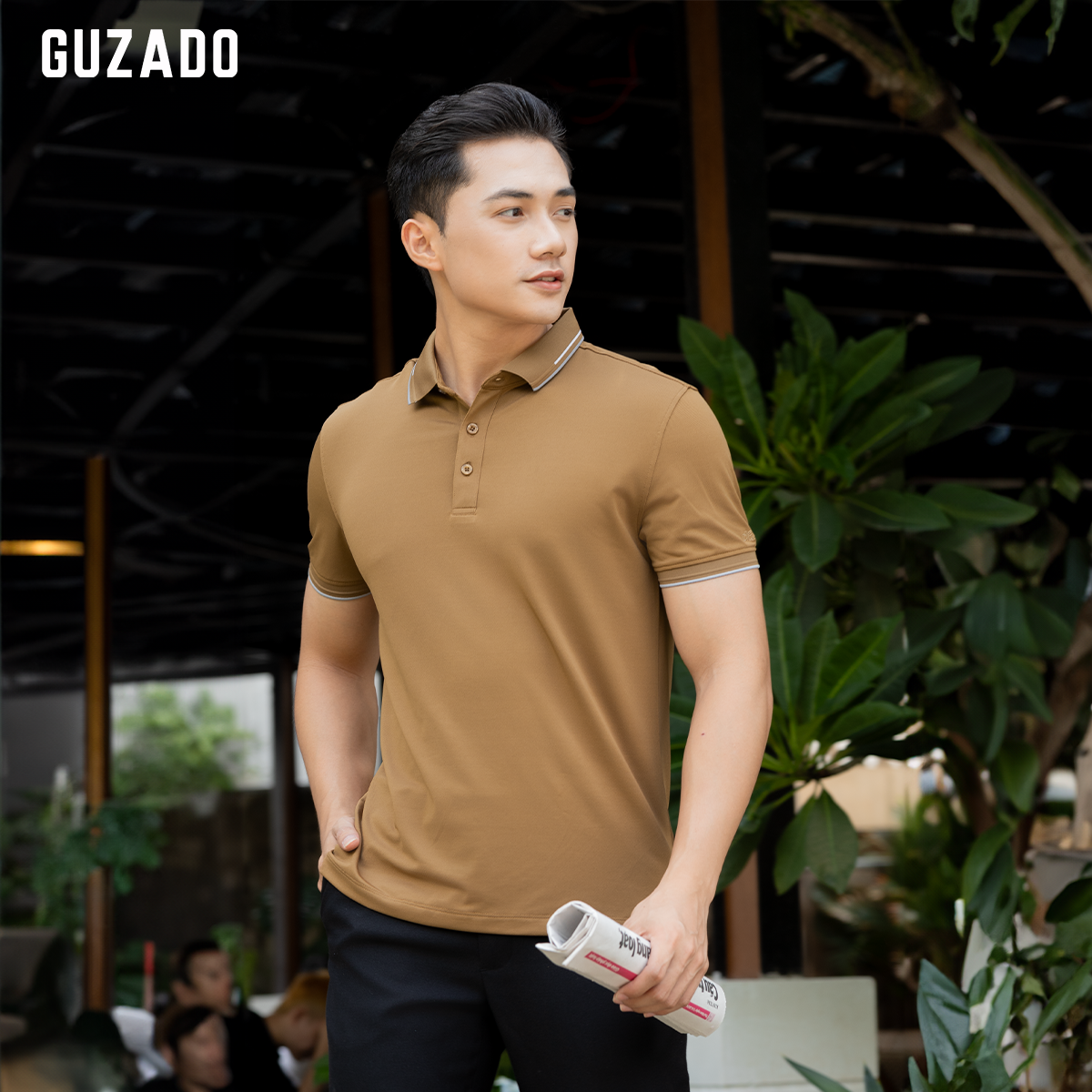 Áo Polo Nam GUZADO Cao Cấp Phối Đồ Cực Đẹp MPS206