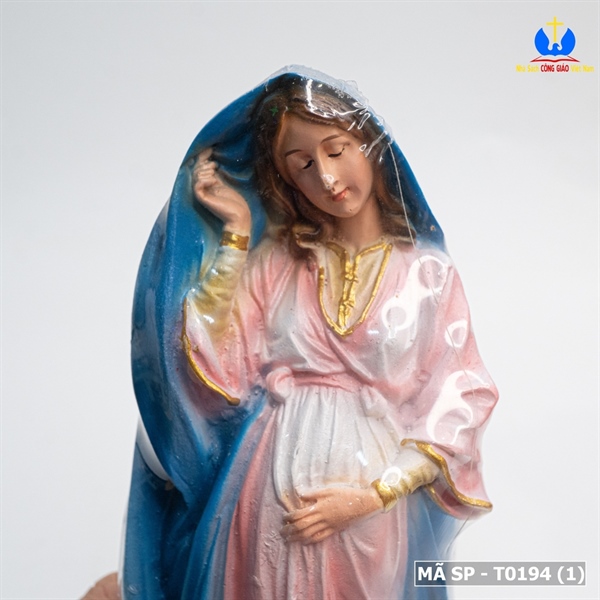 Tượng Đức Mẹ Hy Vọng (hồng/cam)_thumbnail_1