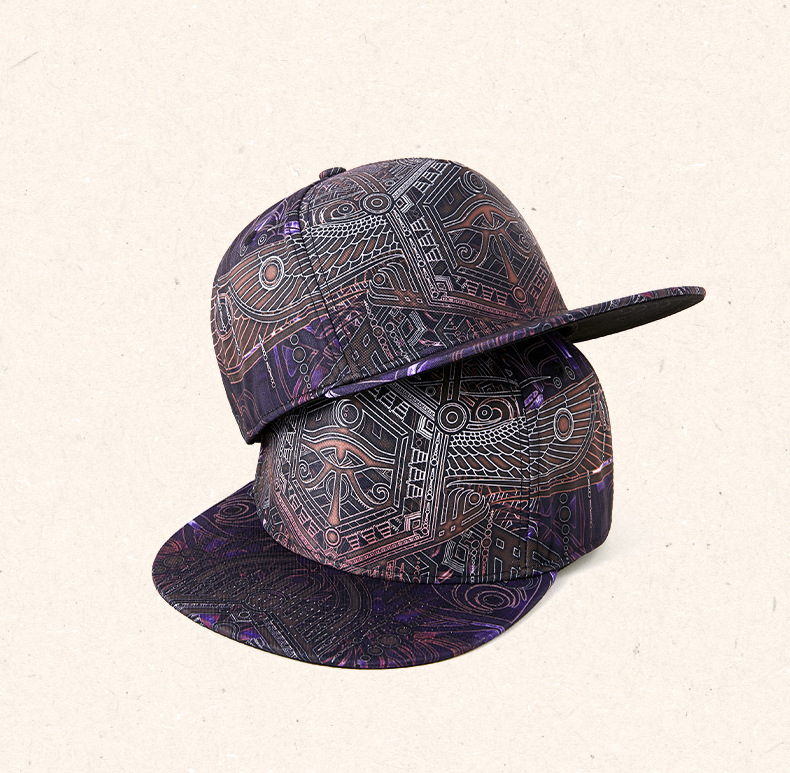Mũ lưỡi trai Snapback Hiphop họa tiết hoa văn in chìm HZ8751_thumbnail_8