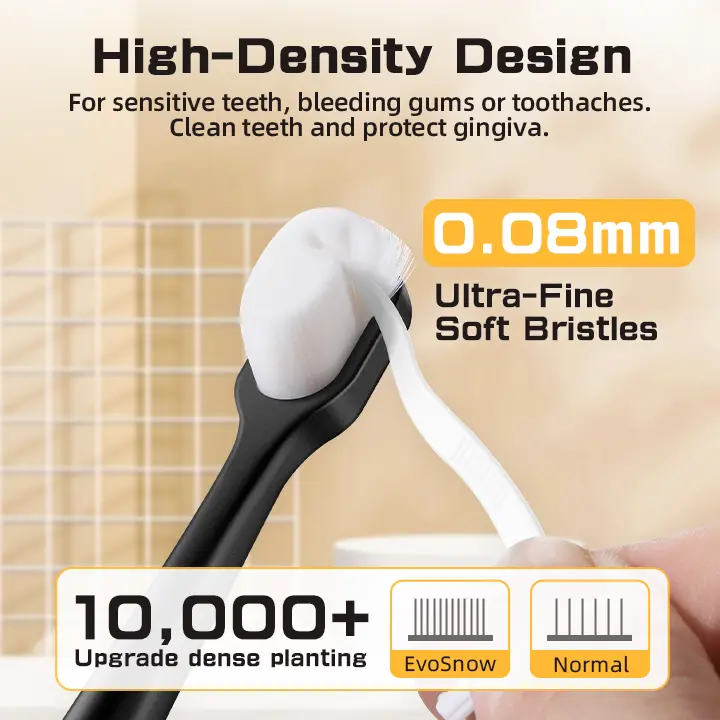 EvoSnow Premium 10,000 Bristles Toothbrush_thumbnail_2