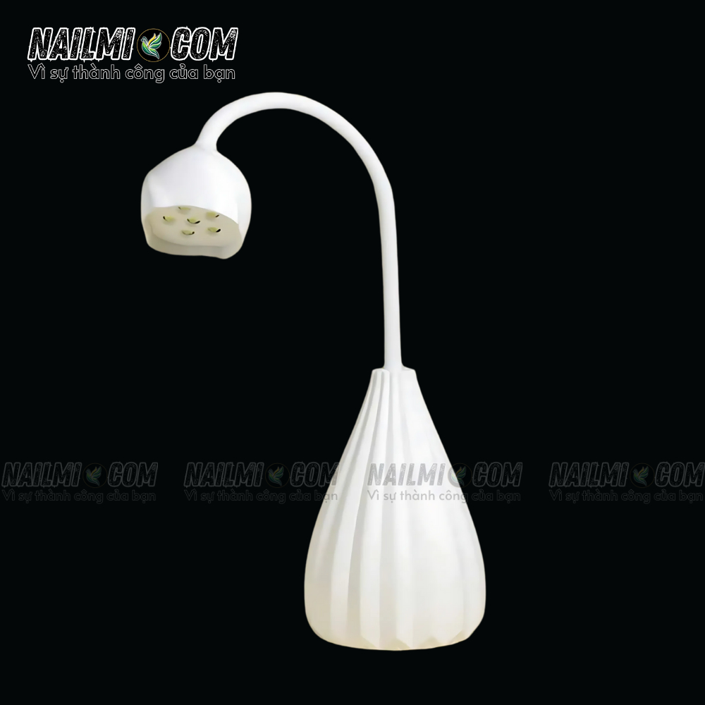 Máy hơ gel -  tích điện - hơ design từng ngón - hình bông hoa