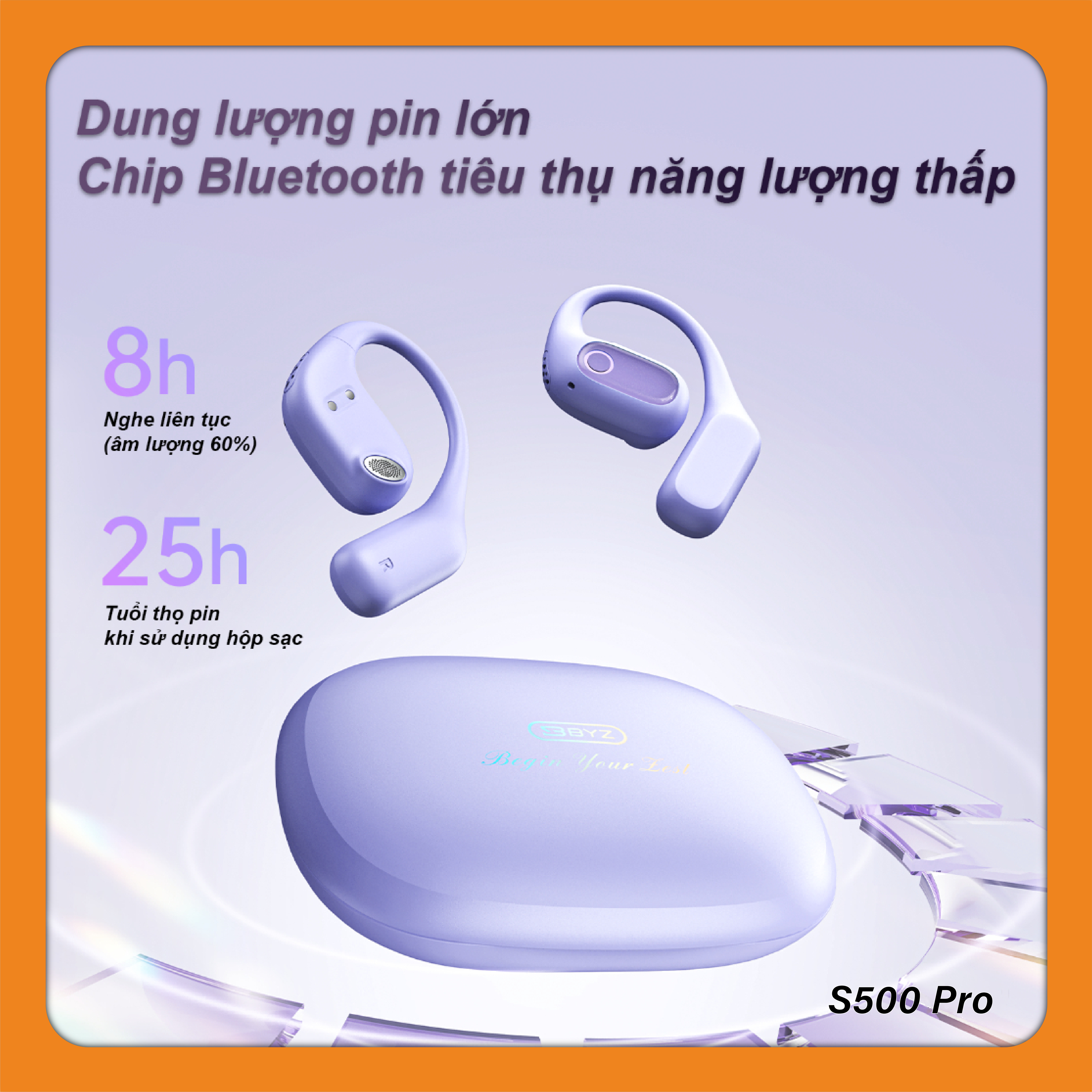 Tai nghe dịch thuật BYZ S500 Pro | Dịch hơn 100 ngôn ngữ | Pin trâu 25 giờ sử dụng_thumbnail_3