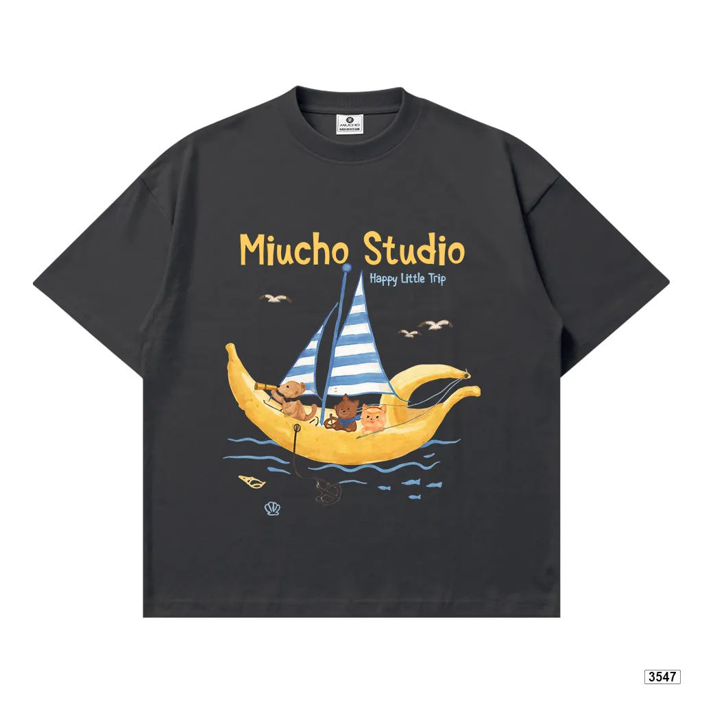 Áo thun boxy unisex Korean summer style Miucho 3547_thumbnail_13