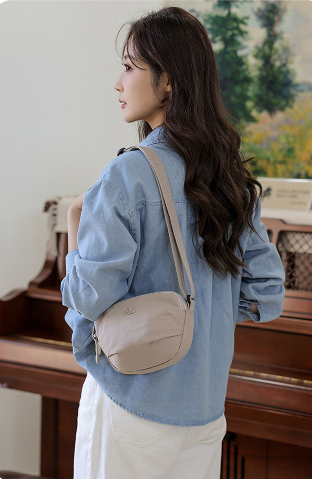 Túi đeo chéo nữ Nylon nhẹ Túi đeo vai nữ thời trang hình con sò thích hợp cho du lịch và sử dụng hàng ngày {TDC-NY-08}_thumbnail_18