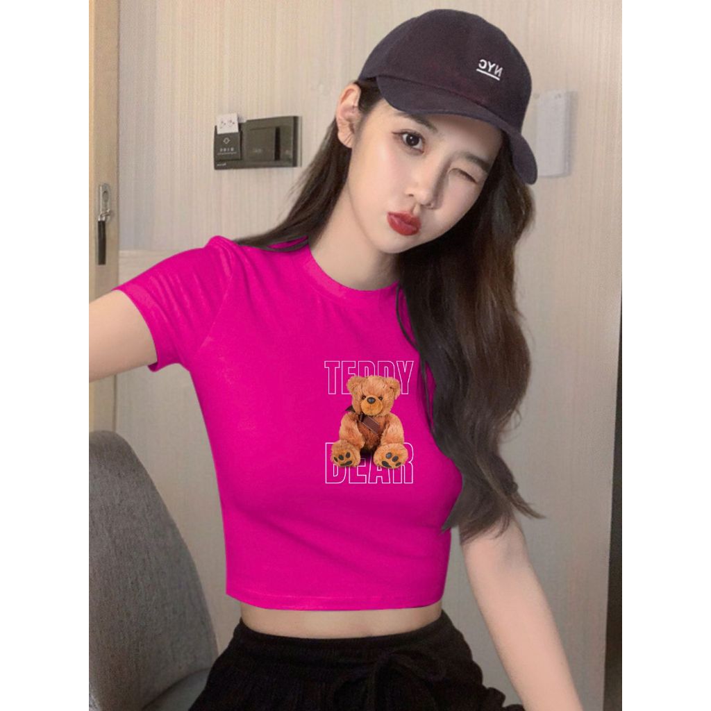 [Form Ôm] Áo croptop ôm body - Áo croptop nữ nhiều màu chất cotton 4 chiều - LOZA G0160_thumbnail_9