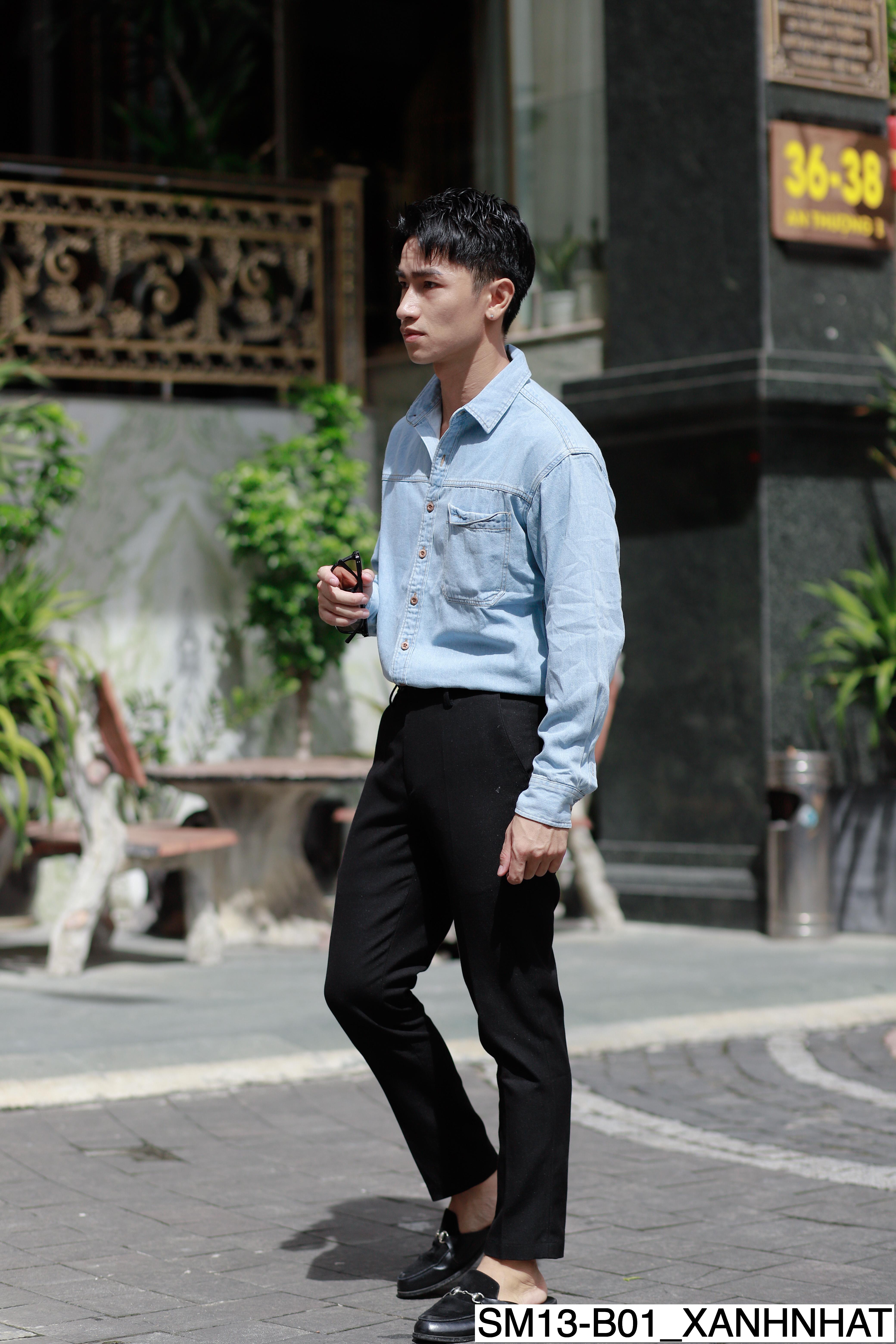 B01 SM13 - Áo sơ mi nam jeans cao cấp_thumbnail_3