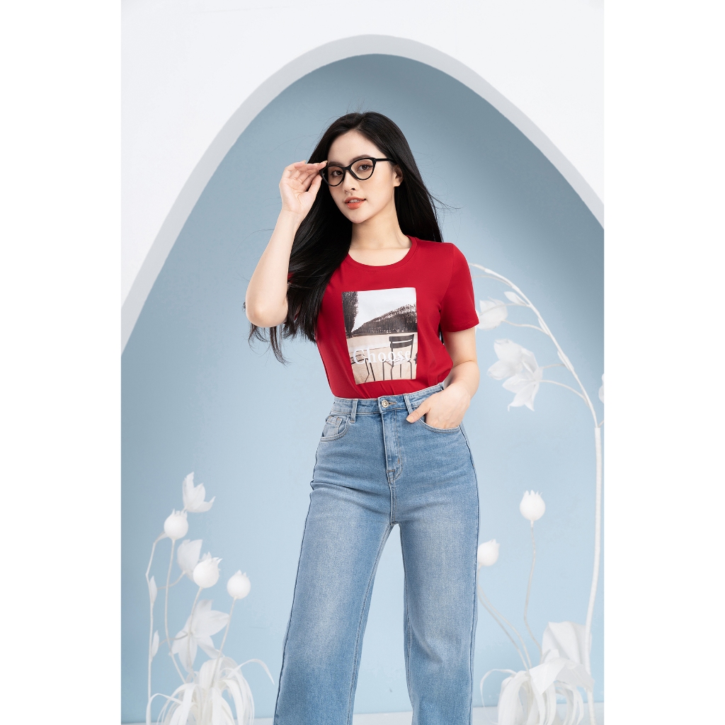 [Form Vừa] Áo phông nữ form vừa in hình - Áo phông nữ Loza XA001_thumbnail_2