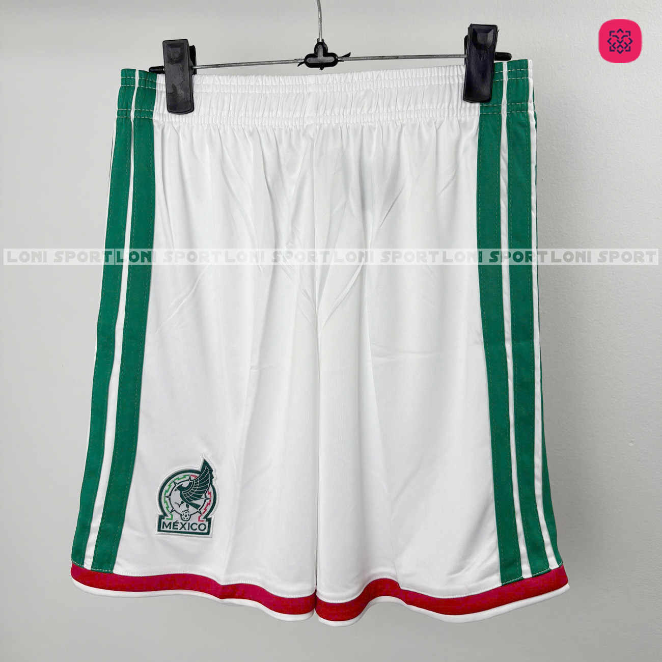 Quần Mexico sân nhà trắng WC26