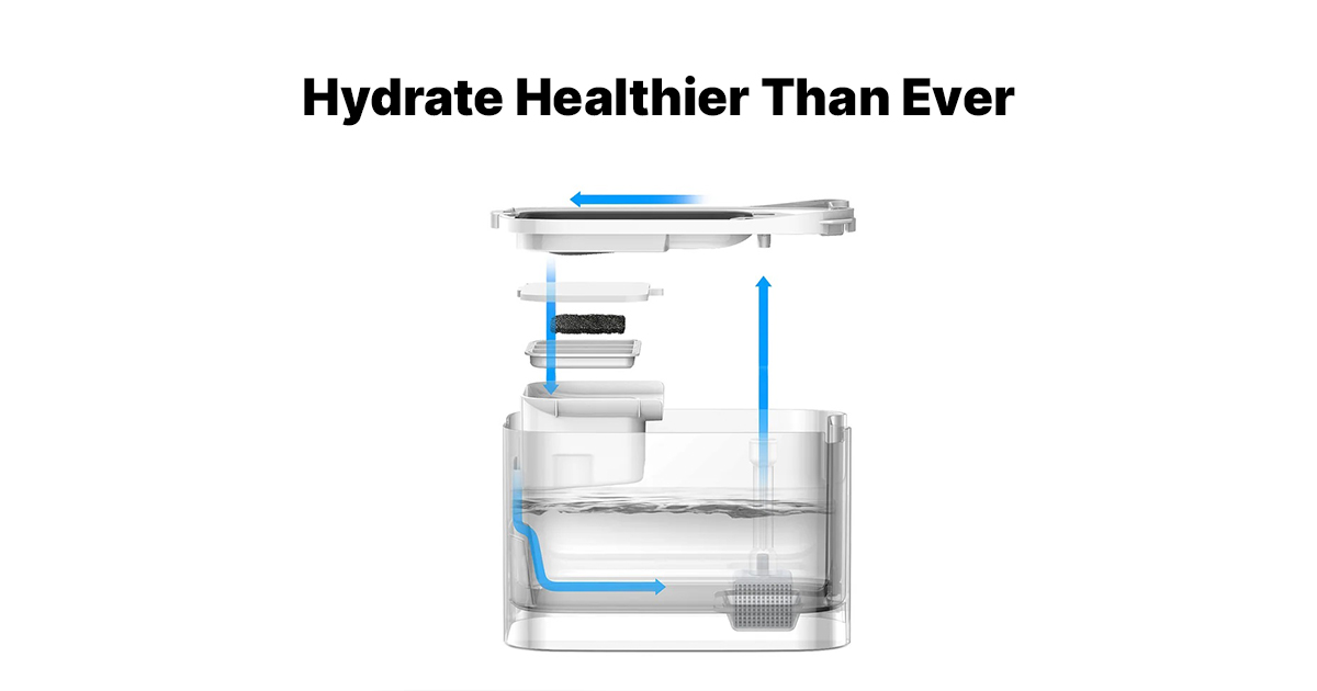 PETKIT EVERSWEET MAX Cordless Pet Water Fountain