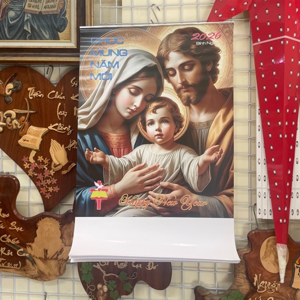 Lịch treo tường (5 tờ)