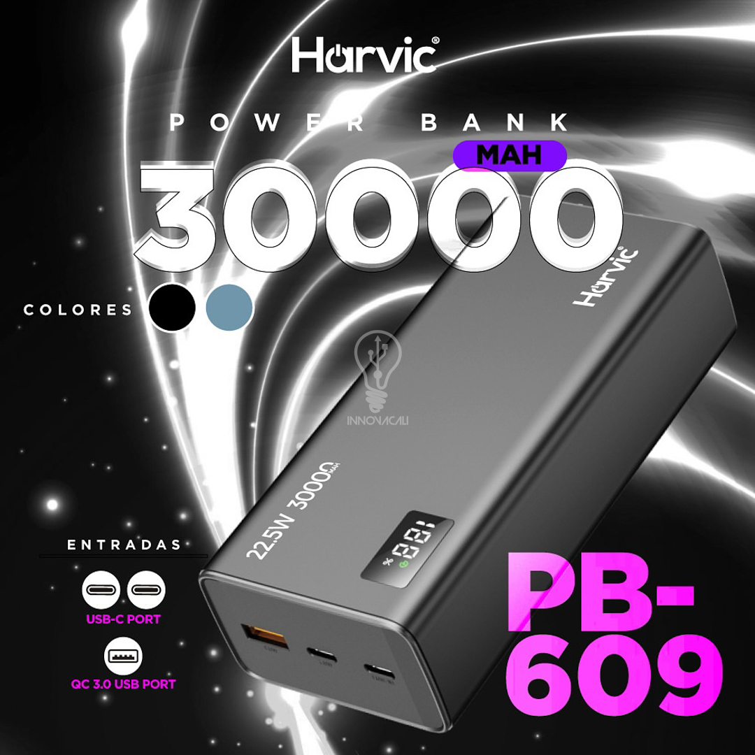🔋 Batería HARVIC (30.000 mAh) PB-609_thumbnail_4