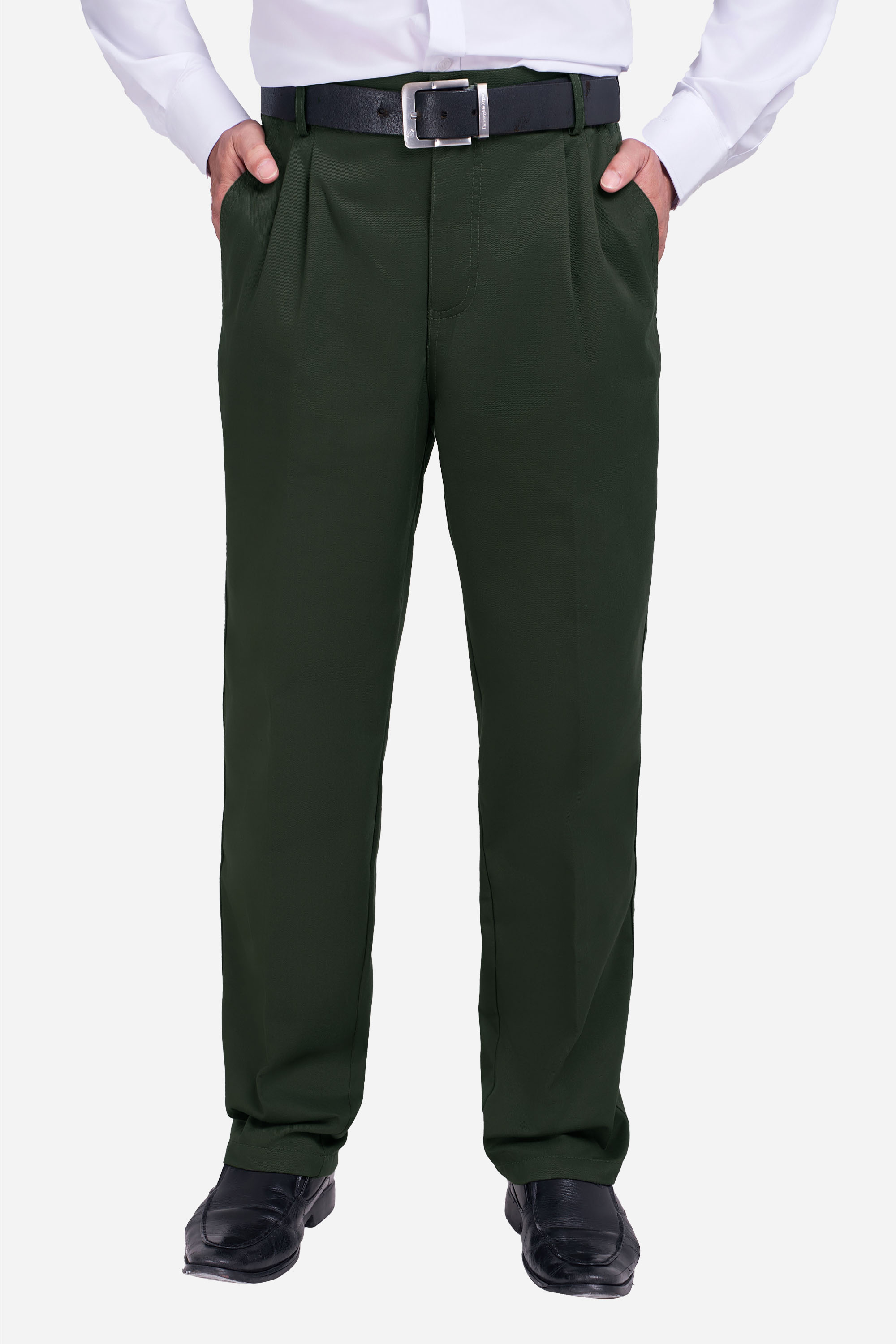 Quần Kaki Thô 2 Li Nam Trung Niên ANCHI Phom Suông Ống Rộng