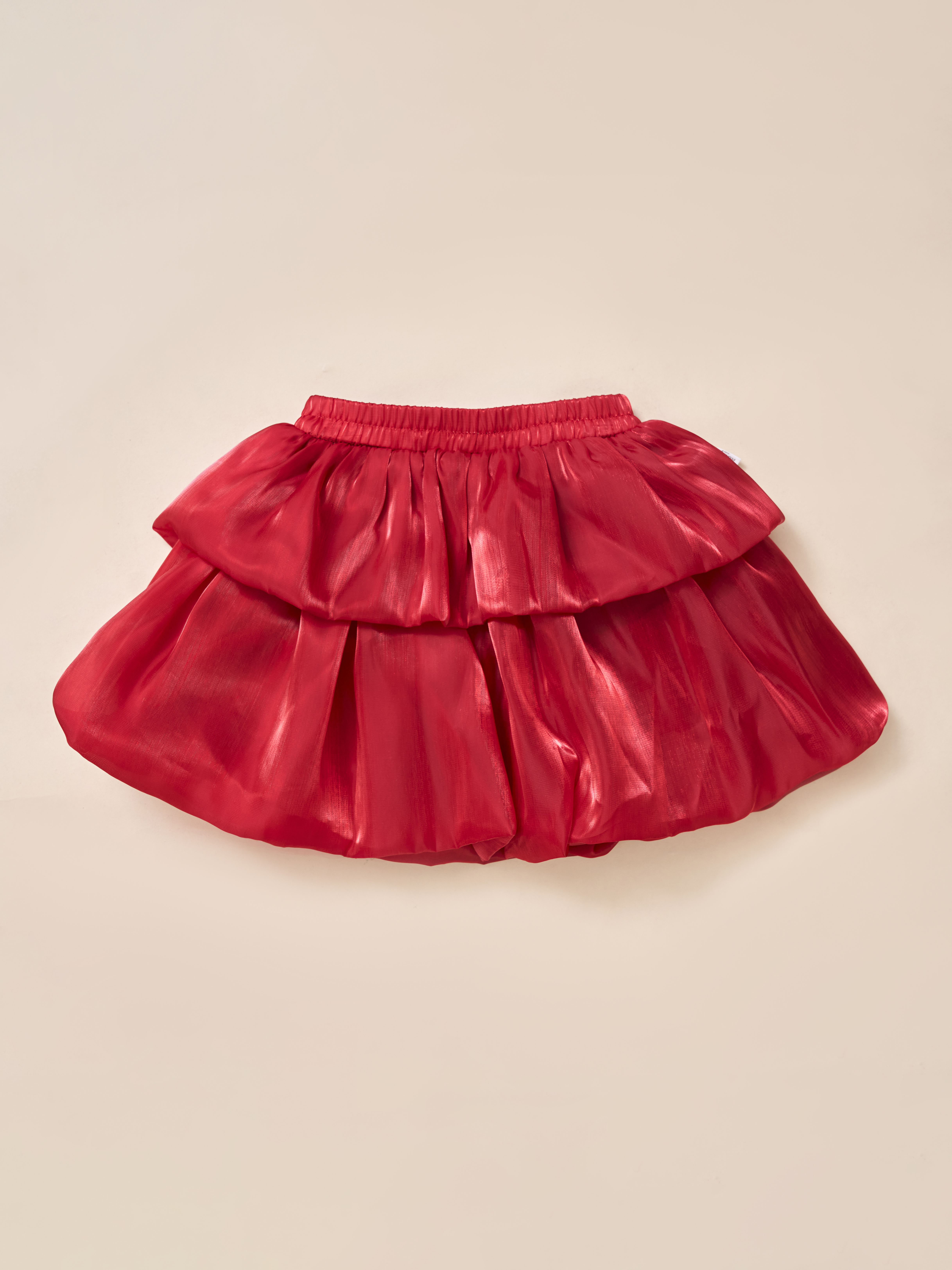 Chân váy chuông hai tầng