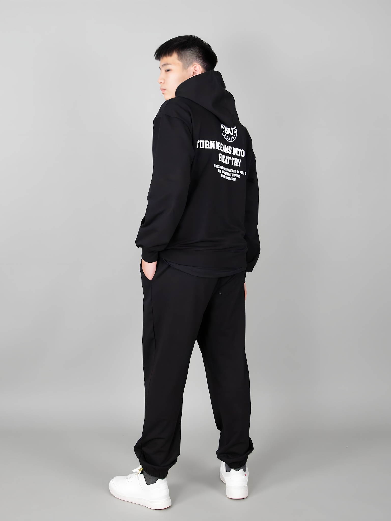 Áo nỉ hoodie đen in ngực số 80_thumbnail_2