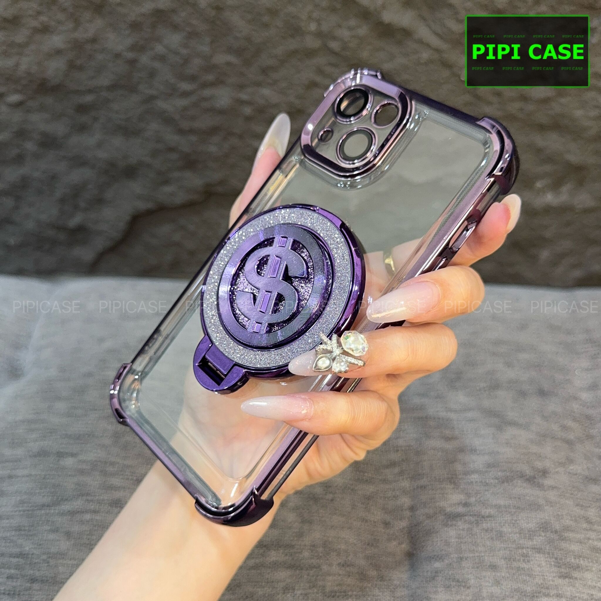 Ốp Lưng iPhone 15 Plus - DO - Tím