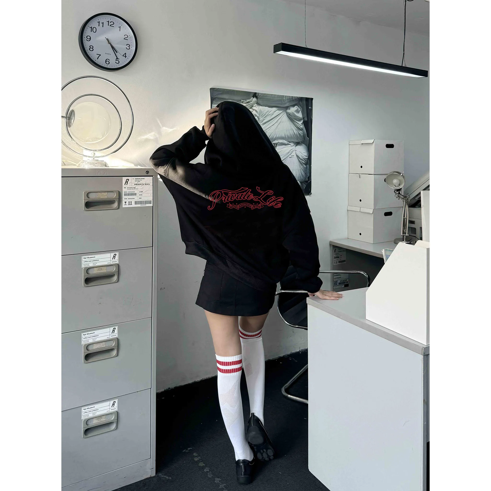 Áo hoodie zip form boxy phong cách cổ điển 2577 Miucho chất vải nỉ bông cao cấp thoáng mát in mix_thumbnail_2