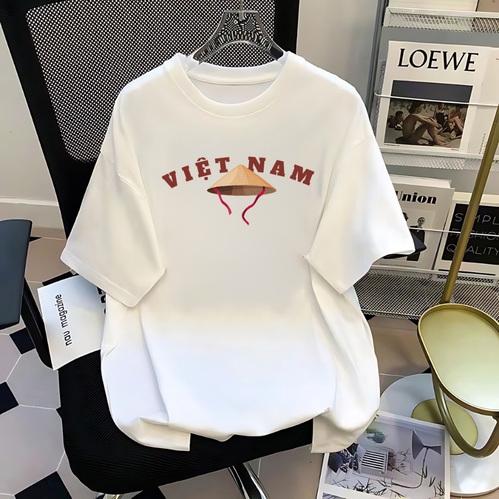 [Form rộng] Áo phông nữ 'Cờ Đỏ Sao Vàng Việt Nam- Độc lập tự do' - LOZA G0293_thumbnail_10