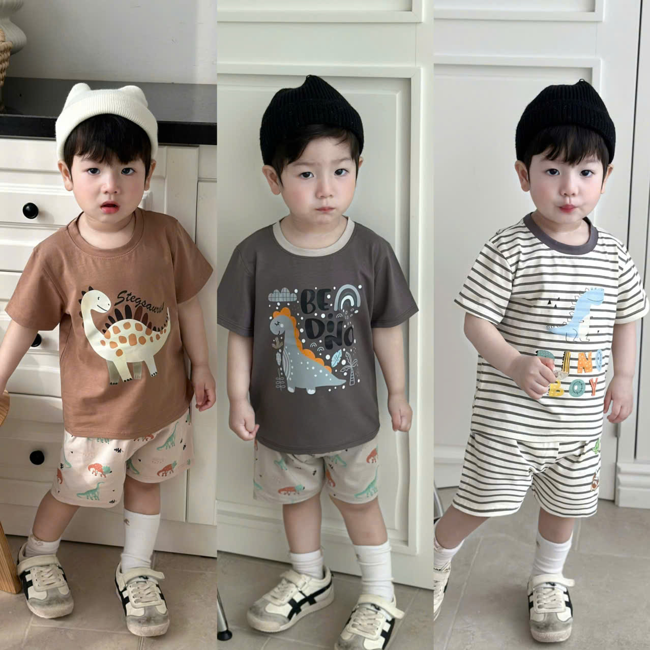 G40 SET 3 BỘ CỘC KHỦNG LONG BE DINO - A100.330