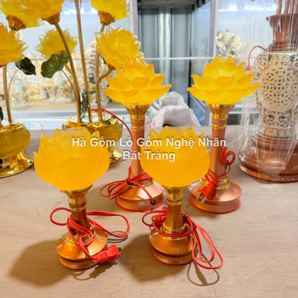 Đèn Thờ Lưu Ly, Đèn Thờ Ban Thần Tài cắm điện lung linh_thumbnail_4