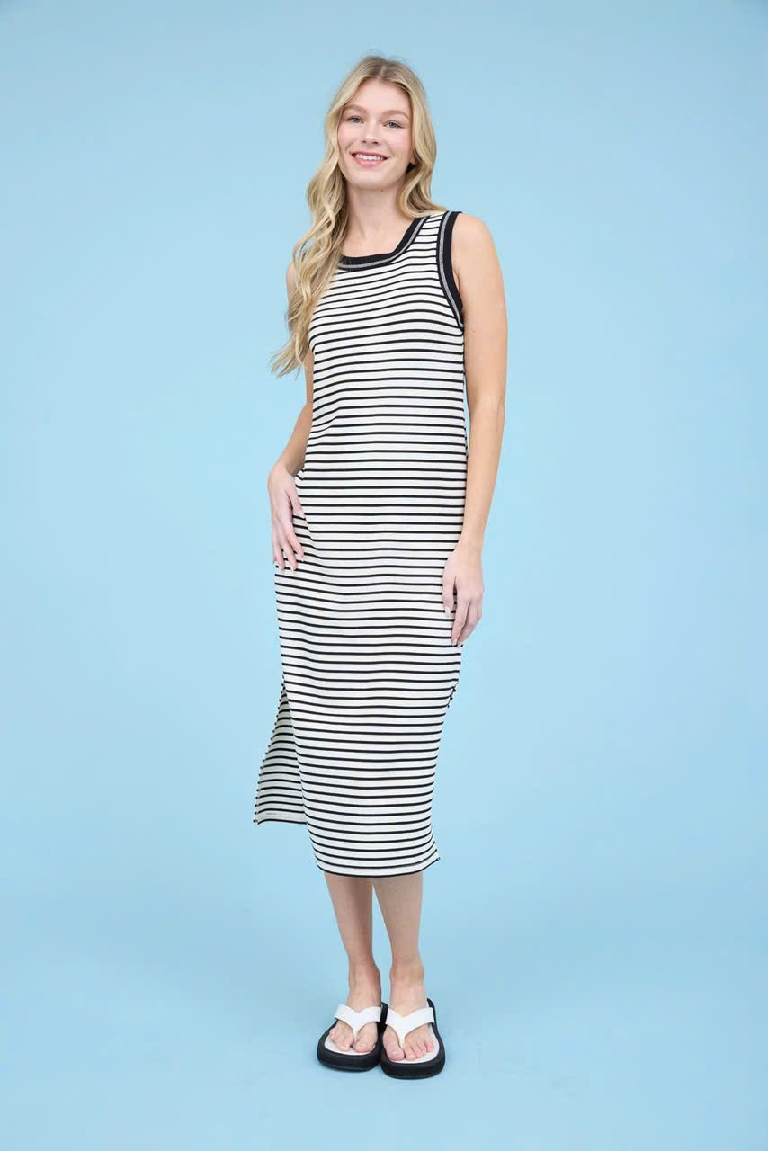 D135 Đầm thun sọc_thumbnail_1