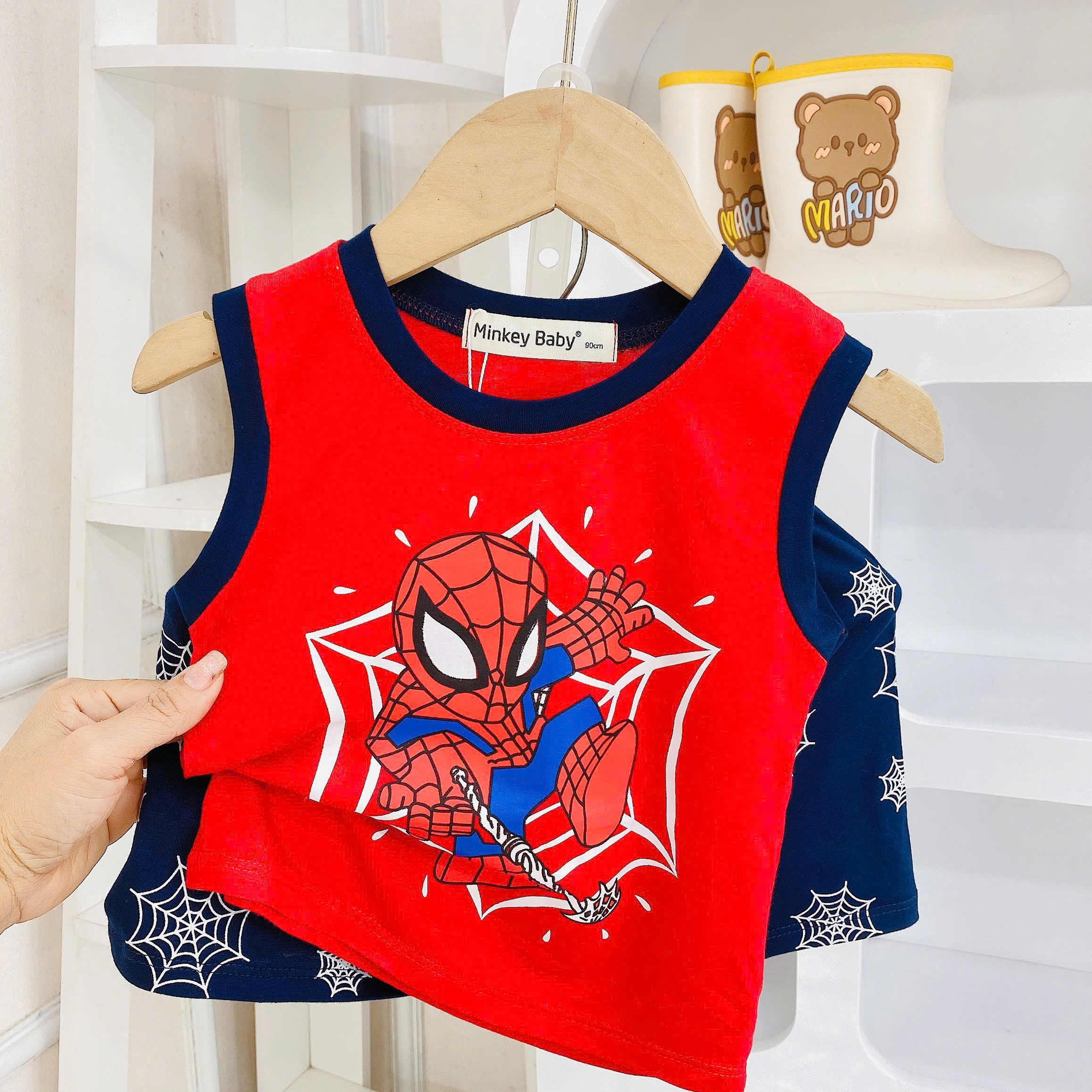 T89 BỘ BA LỖ MINKEY MÃ 5- A003.113