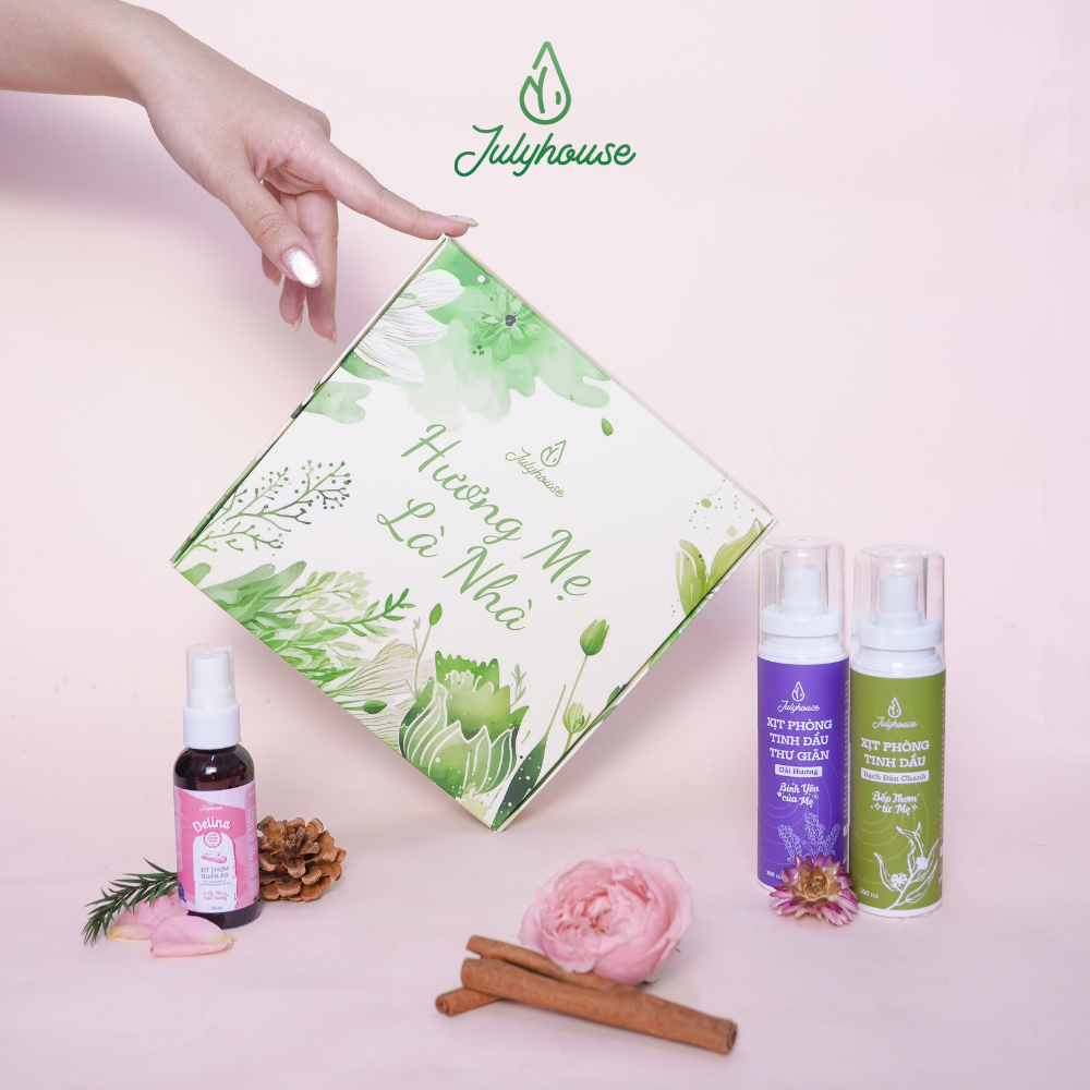 [QUÀ TẶNG MẸ] Box Quà “Hương Mẹ Là Nhà” Julyhouse 350g