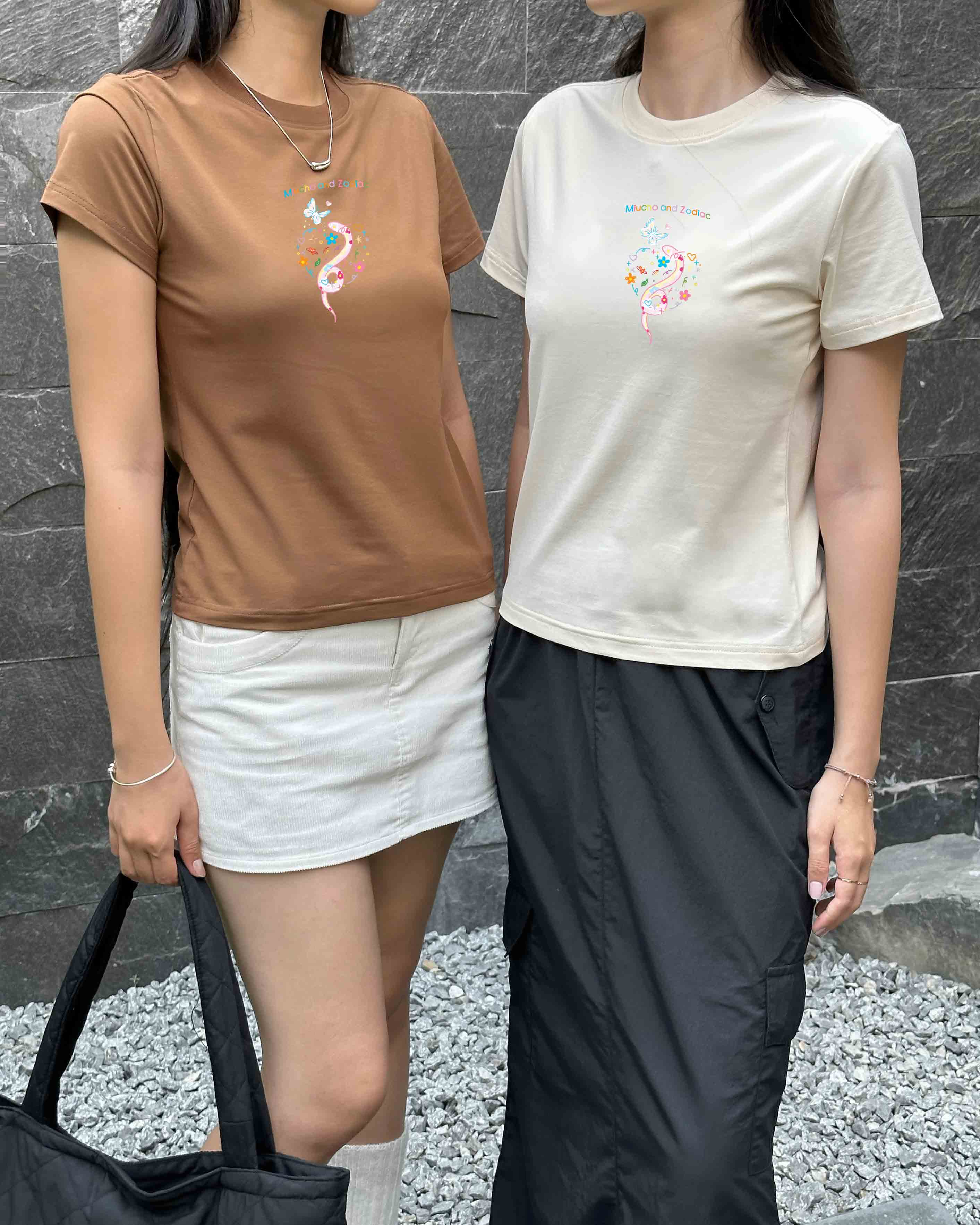 Áo baby tee 12 con giáp tuổi Tỵ (tuổi rắn) ABD400 Miucho cotton cổ tròn in graphic_thumbnail_5