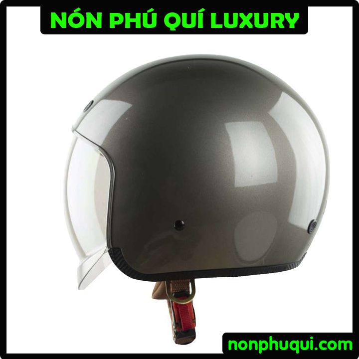 Nón Royal M139 Kính Âm Xám Chuột Bóng