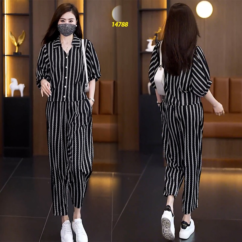 14788-Ống nhỏ_Set bộ kẻ sọc  quần ống nhỏ (lụa mango)_thumbnail_2