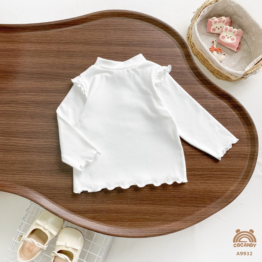 Áo dài TRẮNG phối bèo sóng thêu thỏ_thumbnail_2