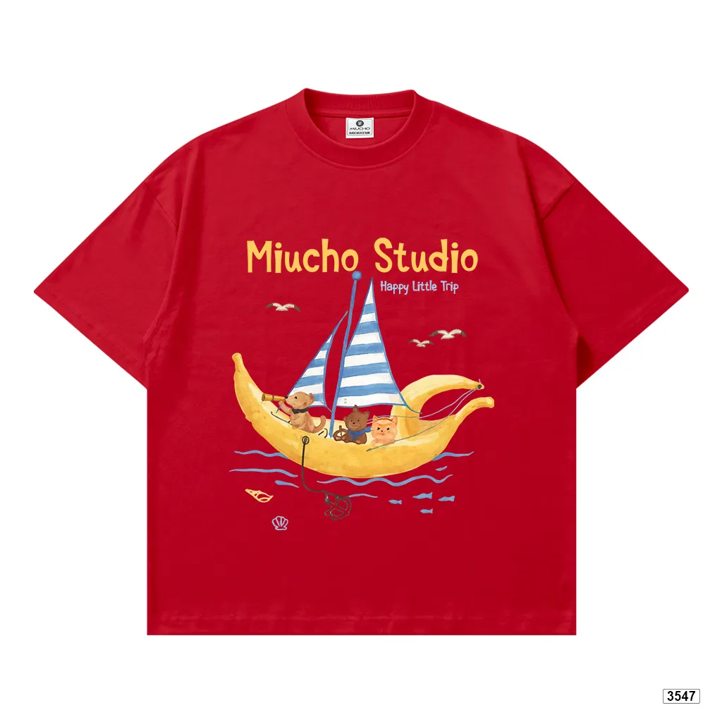 Áo thun boxy unisex Korean summer style Miucho 3547_thumbnail_14