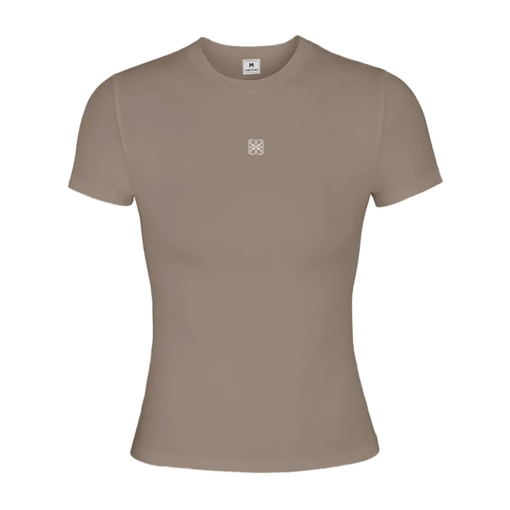 Áo thun nữ baby tee Miucho vải visco mềm mại thoáng mát cổ tròn basic in typography 2710_thumbnail_11