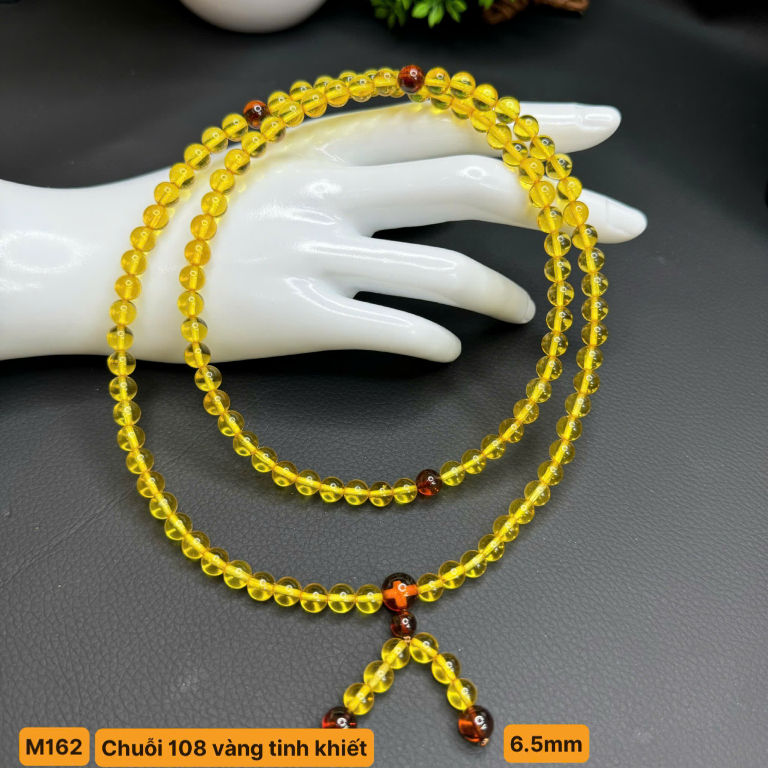 Chuỗi 108 vàng tinh khiết VIP - M162