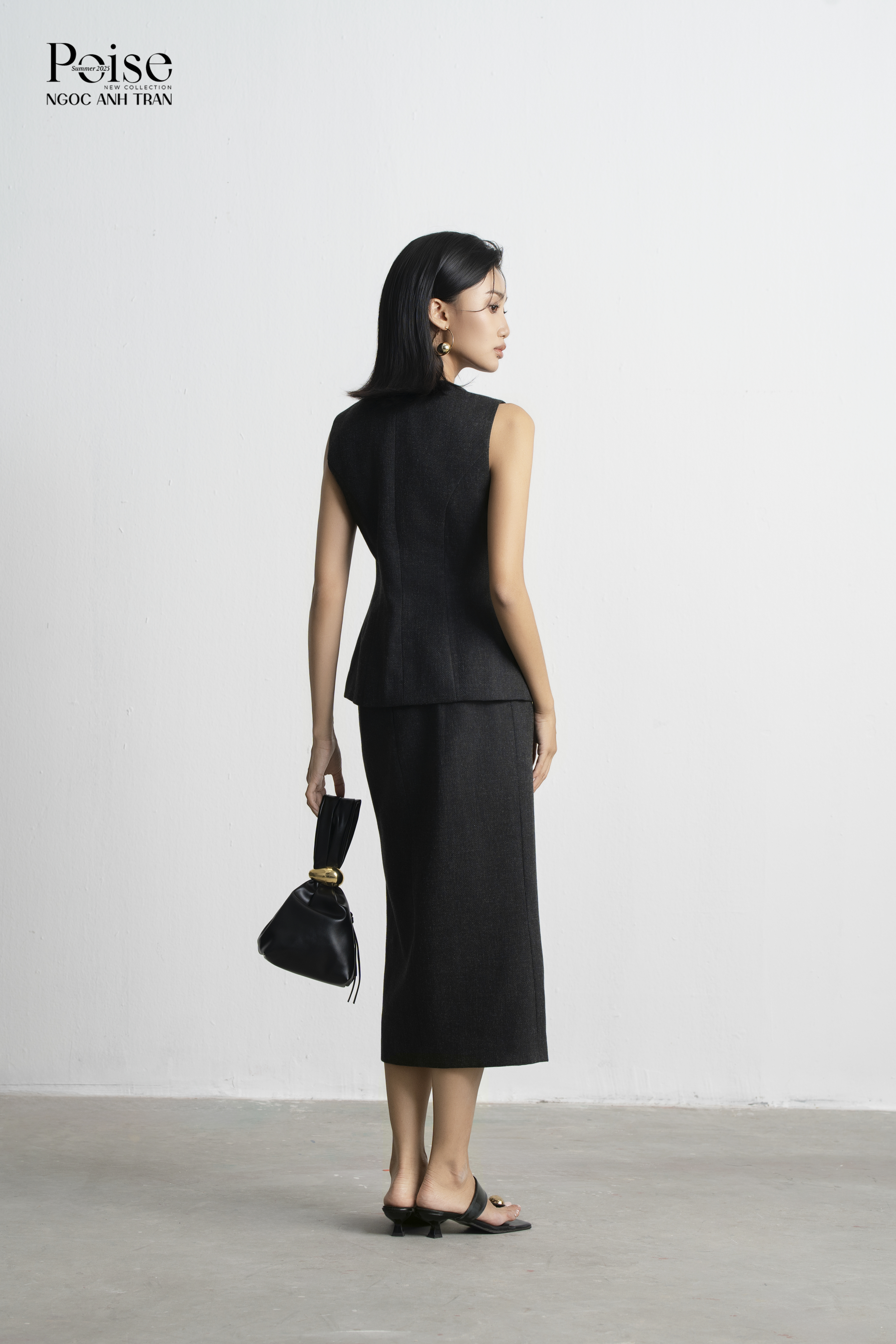 Set A161 - Set gile xám kèm chân váy_thumbnail_4