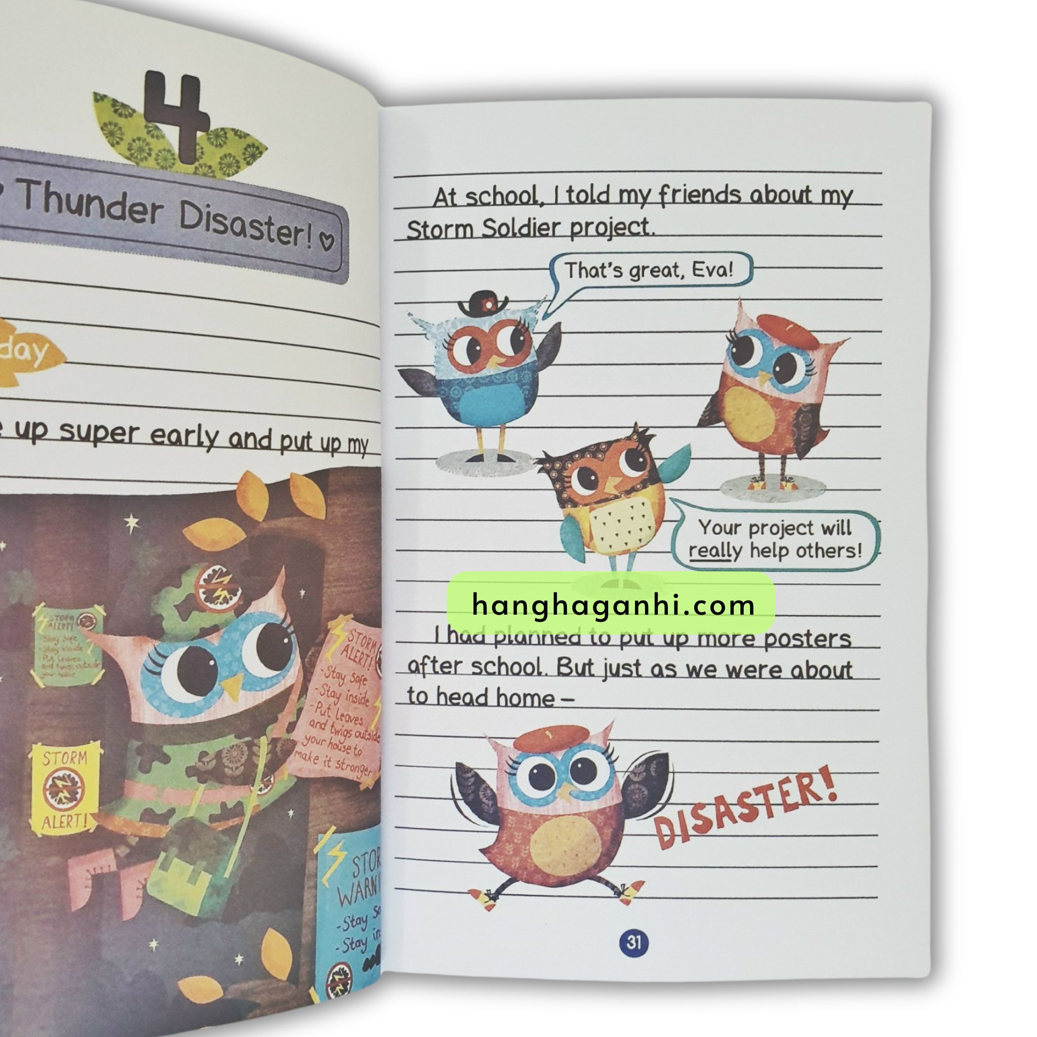 Bộ sách Nhật Kí Cú Nhỏ – Owl Diaries -19 cuốn kèm Audio (Sách nhập khẩu)_thumbnail_8