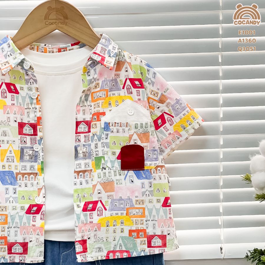 Áo cộc SẮC MÀU họa tiết ngôi nhà_thumbnail_5