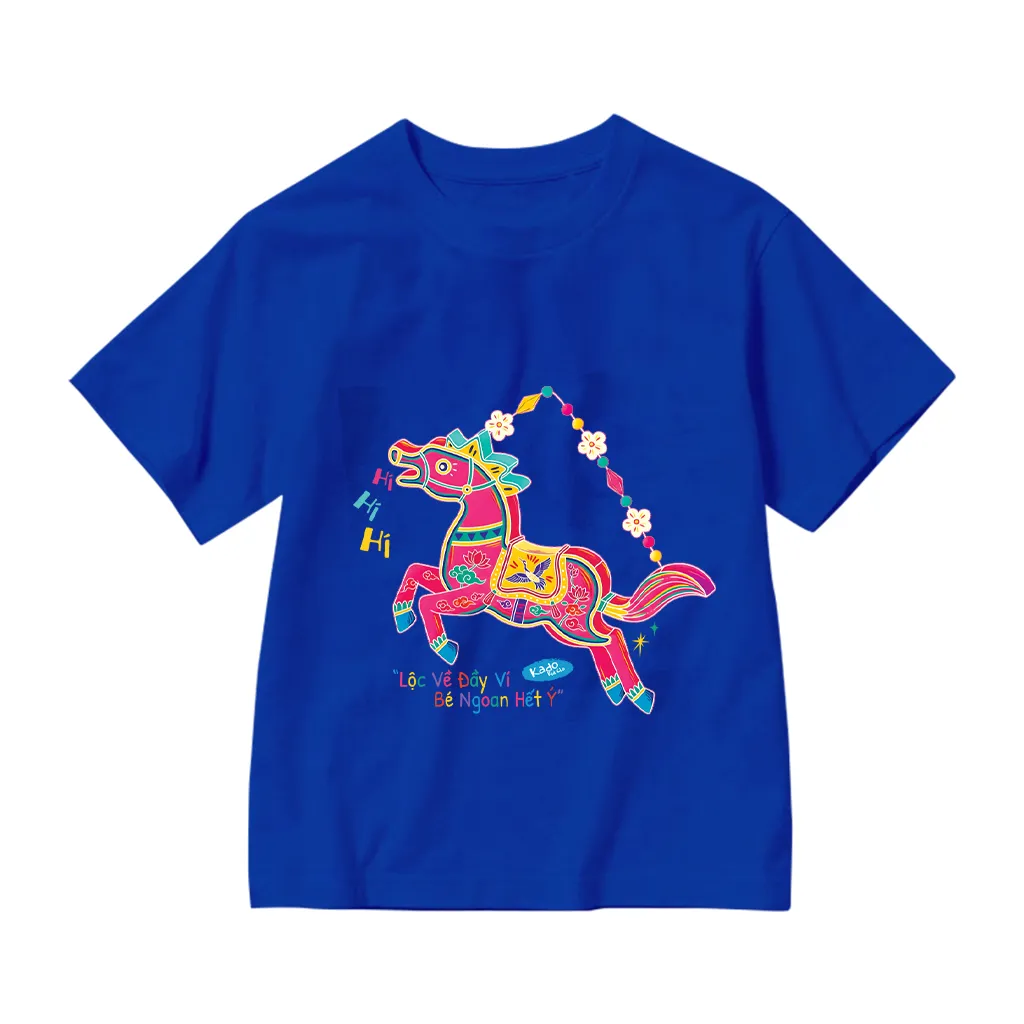 Áo thun cho bé gái Kado vải cotton thoáng mát mềm mại thoải mái Tuổi Ngọ in mix 2859_thumbnail_16