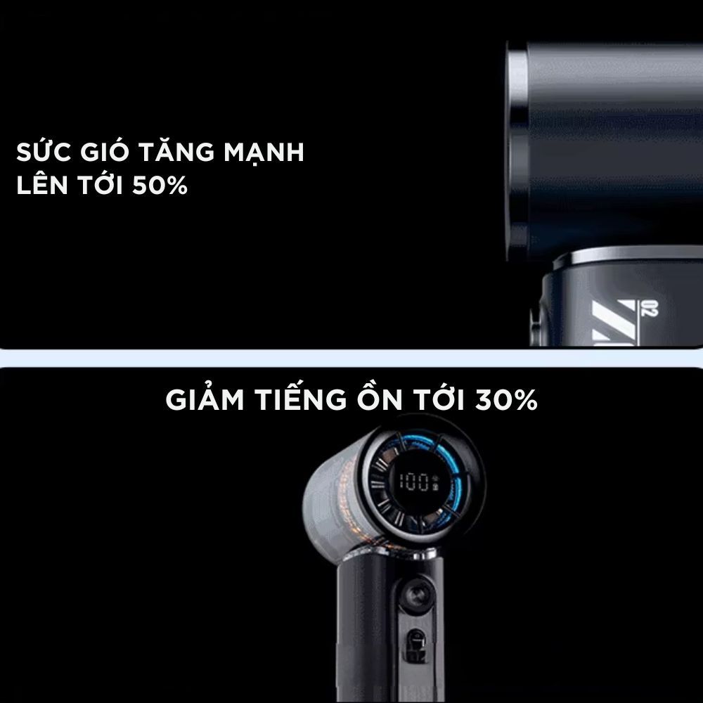 Quạt Phản Lực Cầm Tay Kachi MK406 – Pin 4000mAh_thumbnail_7