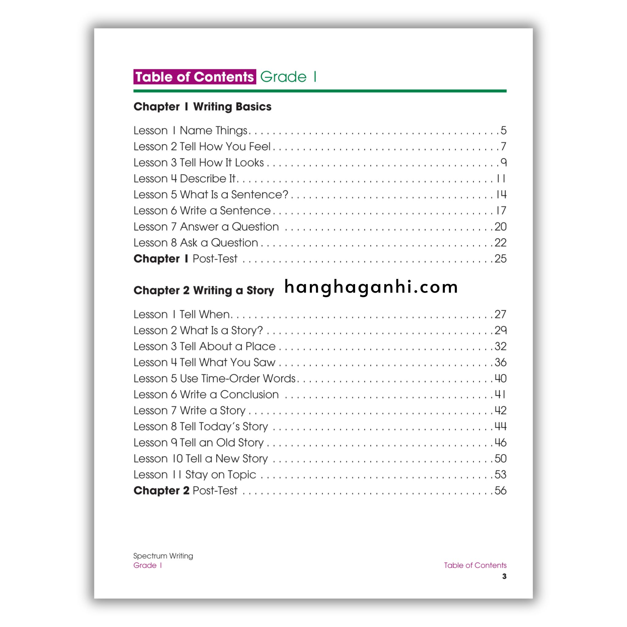 Sách Spectrum Writing Workbook Grade 1_thumbnail_1