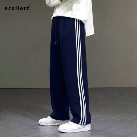 Quần ống rộng nỉ 3 sọc cho cả nam và nữ Ecollect_thumbnail_3