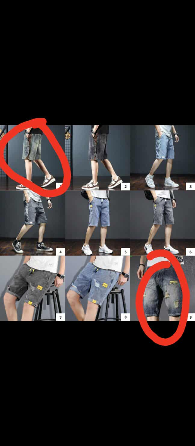 Quần ngắn nam size XL