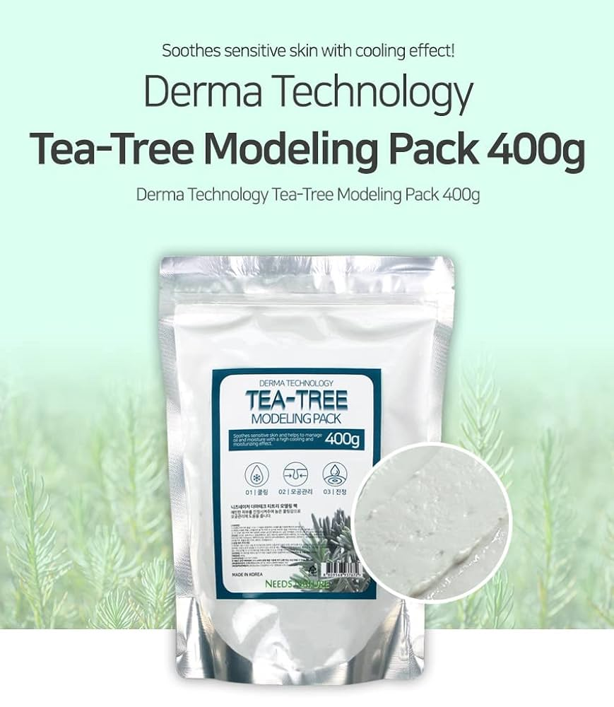 NEEDS NATURE Derma Technology Tea-Tree Modeling Pack 400g