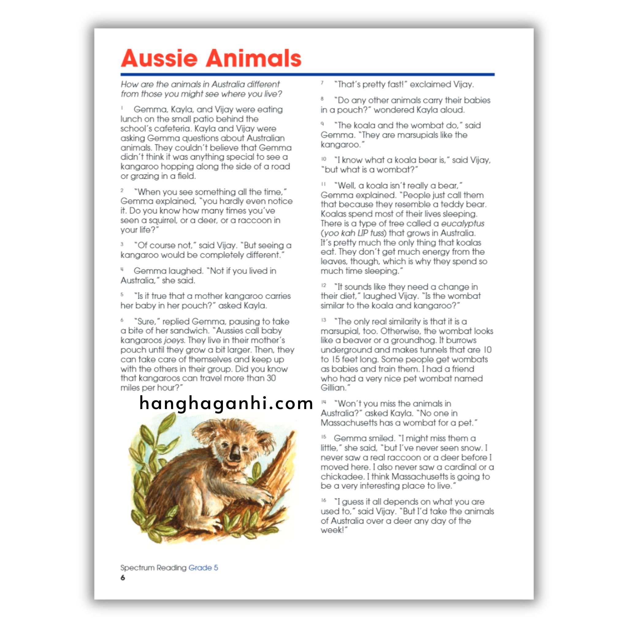 Sách Spectrum Reading Workbook Grade 5_thumbnail_5