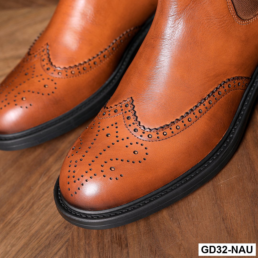 GD32 - Giày thể thao nam đế bệt, giày da thật, giày thể thao nam thời trang mùa hè, giày da cao cấp, giày trắng, giày mọi, giày mọi nam_thumbnail_36